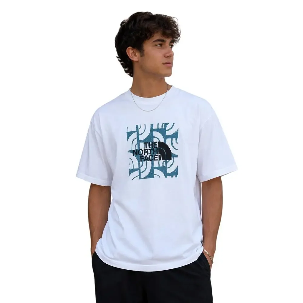 The North Face Boxed In Graphic T-Shirt White XXL NWT
